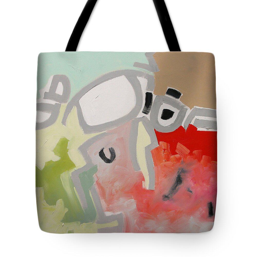 Art Tote Bag featuring the painting Returning Home by Linda Monfort