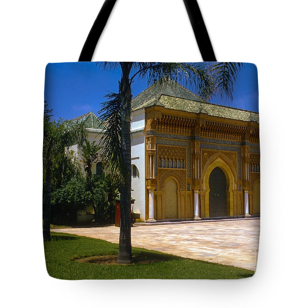 Rabat Tote Bag featuring the photograph Royal Palace #2 by Bob Phillips