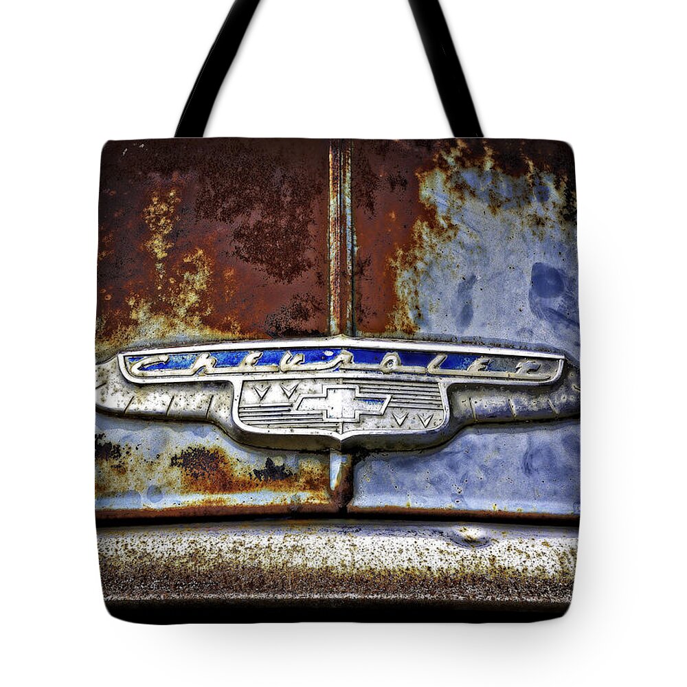 Ford Tote Bag featuring the photograph Rust #1 by Jerry Golab