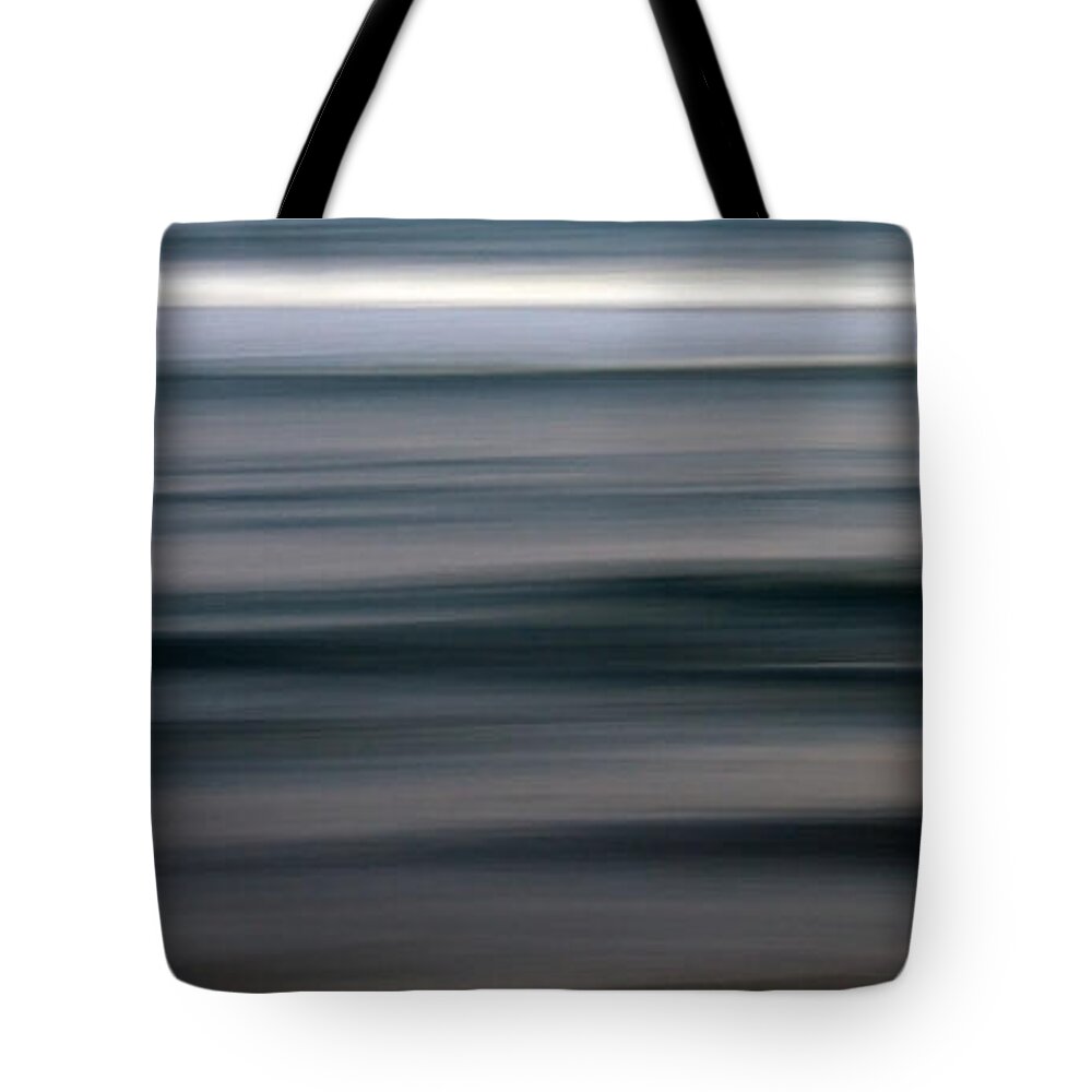 Abstract Tote Bag featuring the photograph sea by Stelios Kleanthous