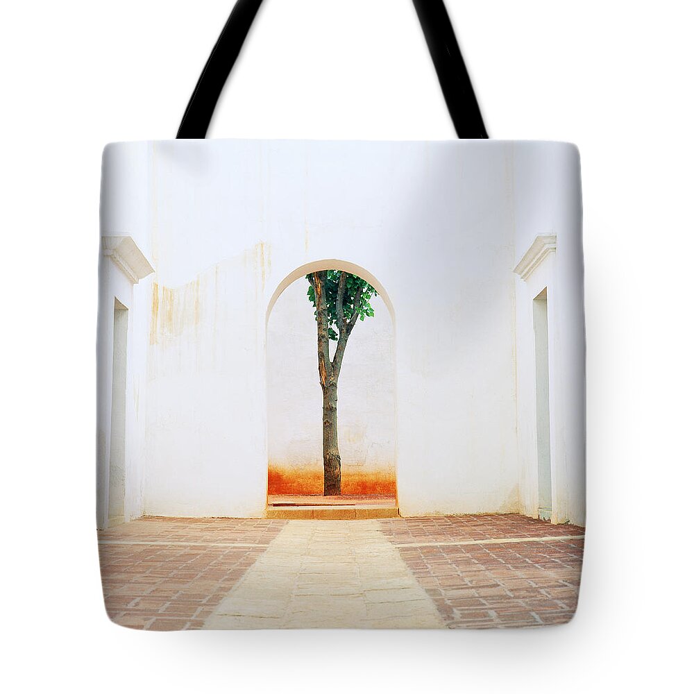Serenity Tote Bag featuring the photograph Serenity In Oaxaca by Shaun Higson