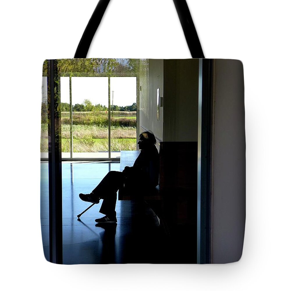 Silhouette Tote Bag featuring the photograph Silhouette #1 by Cheryl Kurman