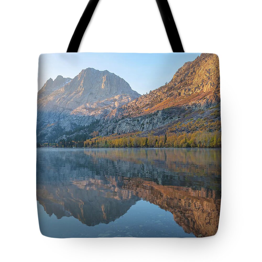 Landscape Tote Bag featuring the photograph Silver Lake #2 by Jonathan Nguyen