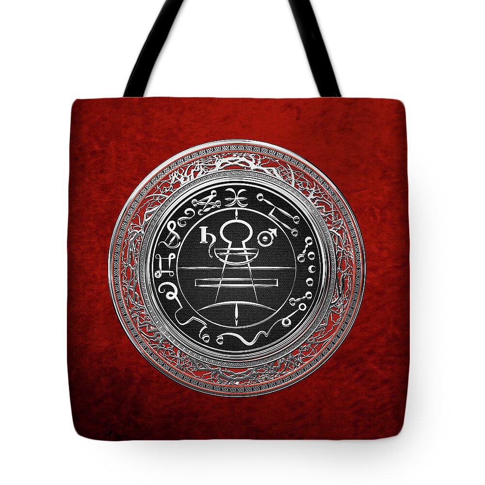 Seal Of Solomon Tote Bags