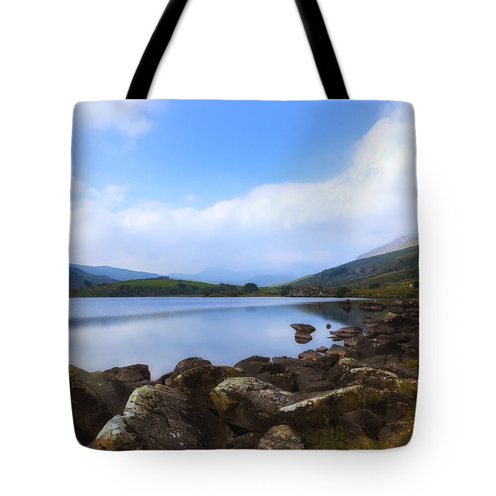 Llynnau Mymbyr Tote Bag featuring the photograph Snowdonia - Wales #1 by Joana Kruse