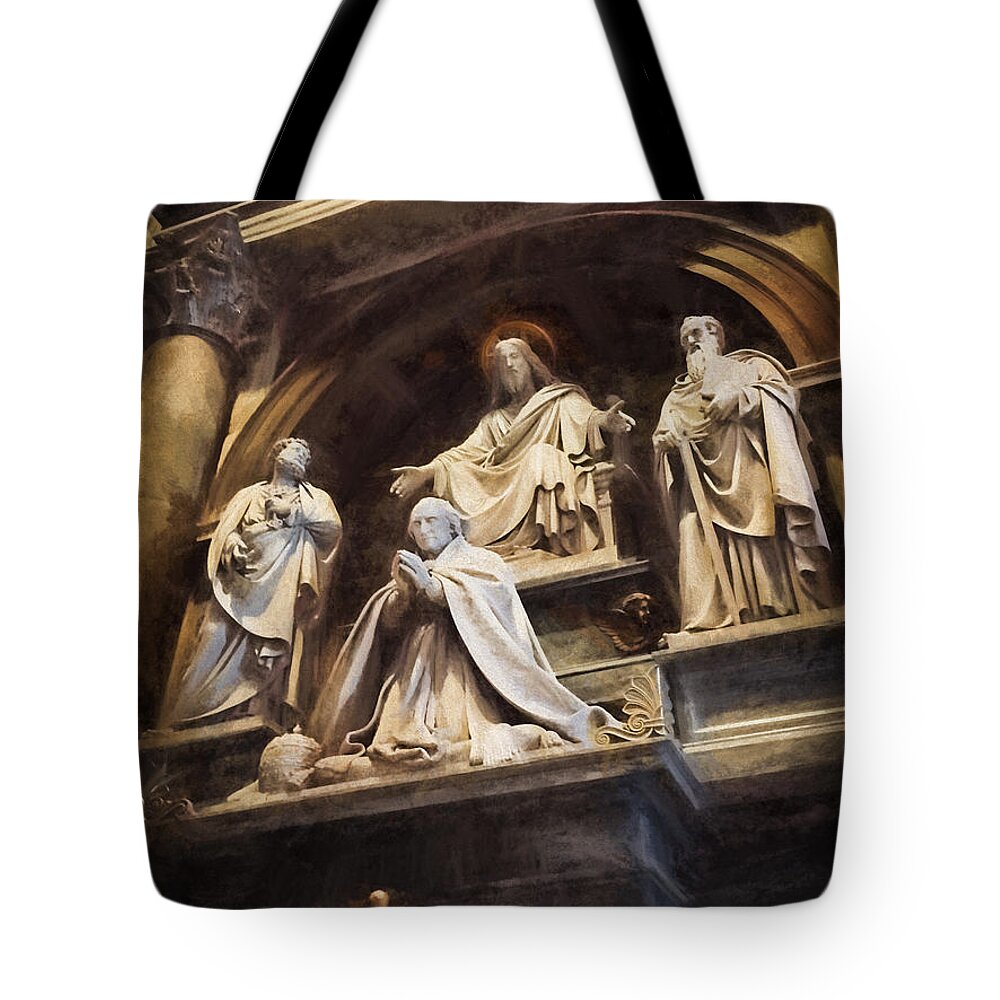 Interior Tote Bag featuring the photograph St Peter's Basilica #1 by HD Connelly