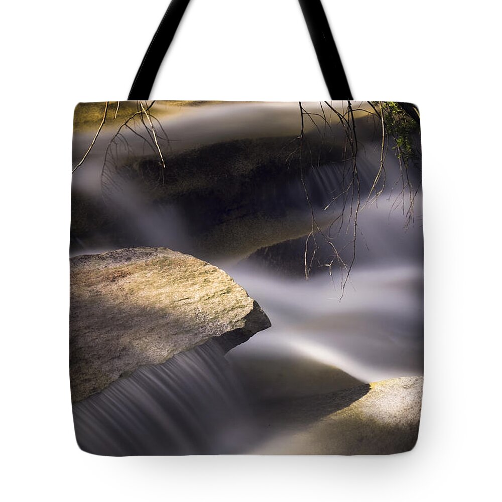 Dummerston Vermont Tote Bag featuring the photograph Stickney Brook III by Tom Singleton