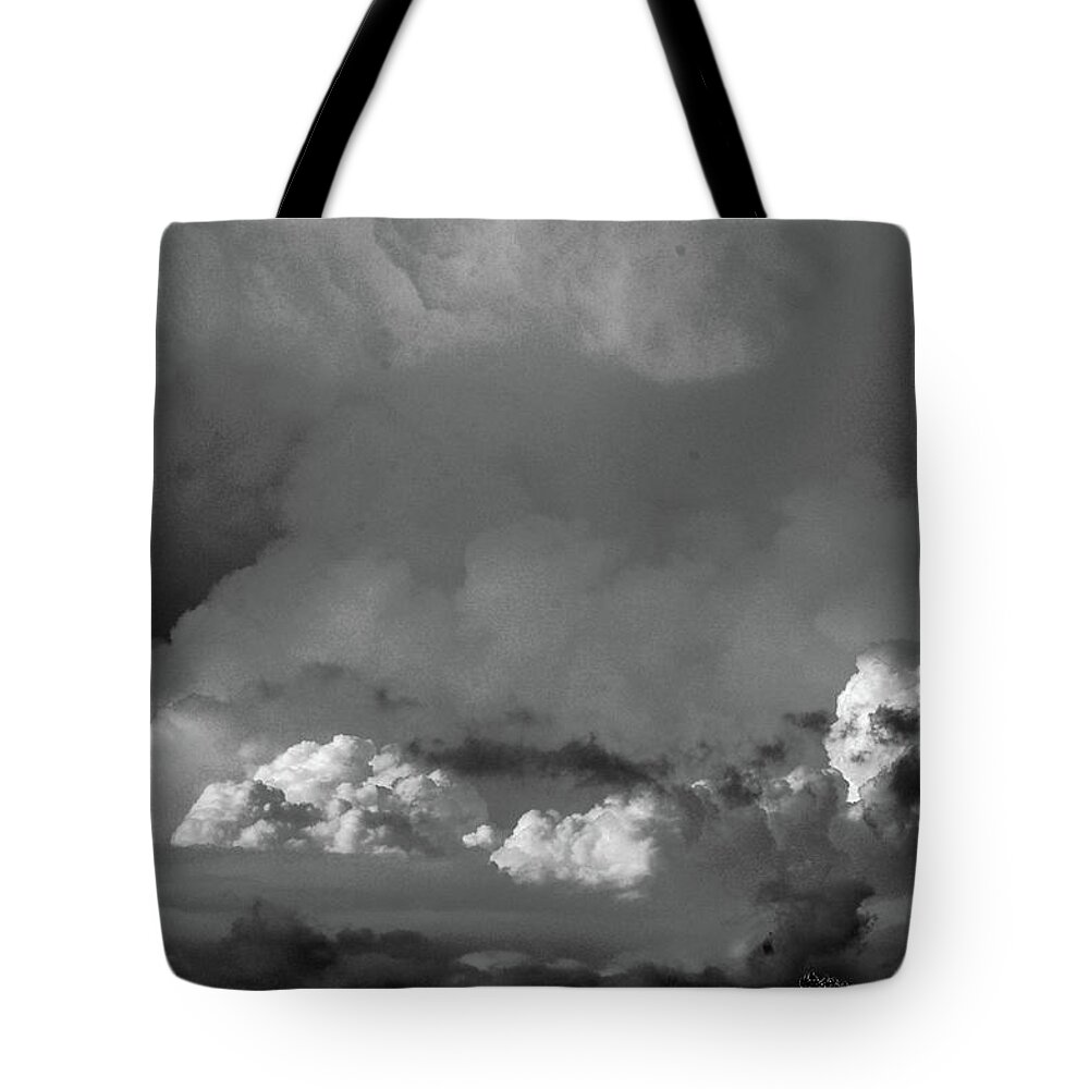 Nebraskasc Tote Bag featuring the photograph Strong Nebraska Thunderstorms 008 #1 by NebraskaSC