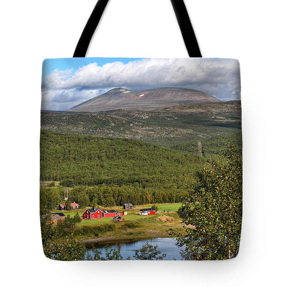 Summer Tote Bag featuring the photograph Summer in the Arctic #1 by Pekka Sammallahti