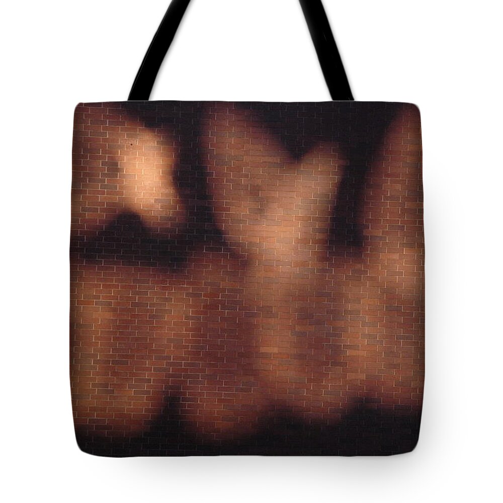 Bricks Tote Bag featuring the photograph Sunset Dance by Kerry Obrist