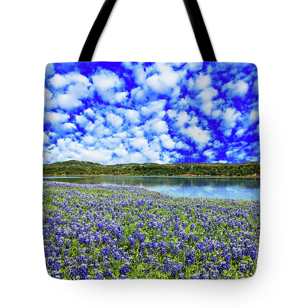 Austin Tote Bag featuring the photograph Texas Hill Country by Raul Rodriguez