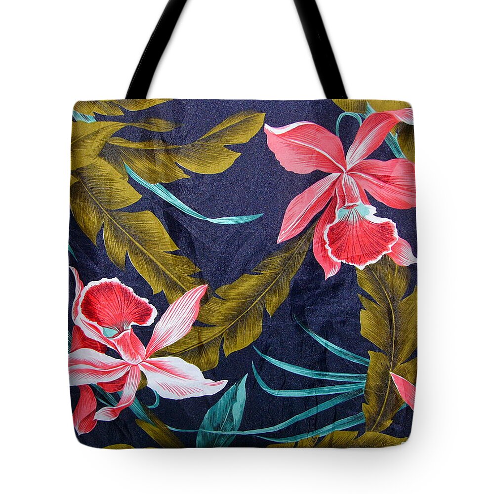 Orchid Tote Bag featuring the digital art Texture #22 #1 by Scott S Baker