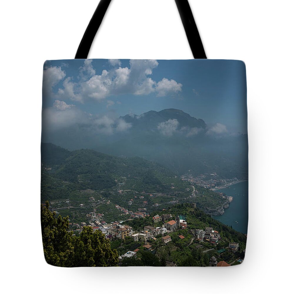 Amalfi Coast Tote Bag featuring the photograph The Amalfi Coast, italy #2 by Jocelyn Kahawai