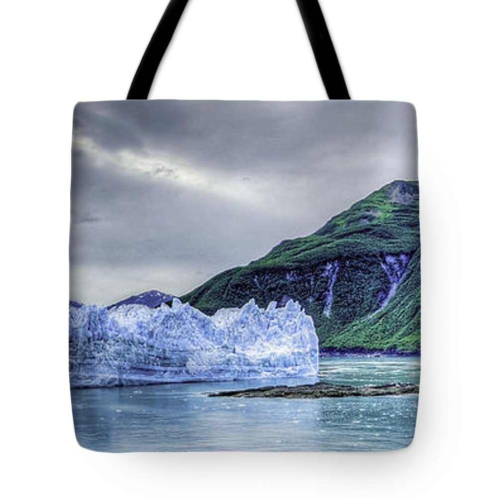 Alaska Tote Bag featuring the photograph The Harshest Beauty #1 by Don Mennig