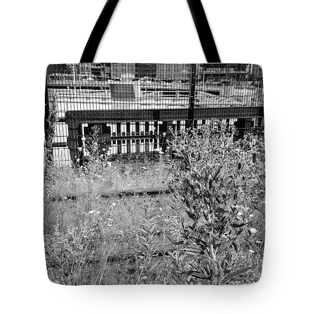 The High Line Tote Bag featuring the photograph The High Line 199 #1 by Rob Hans