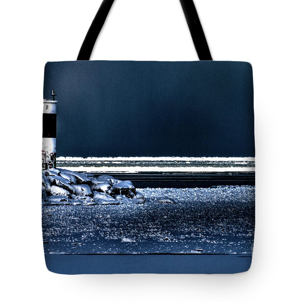 Lighthouse Tote Bag featuring the photograph The Lighthouse #1 by William Norton