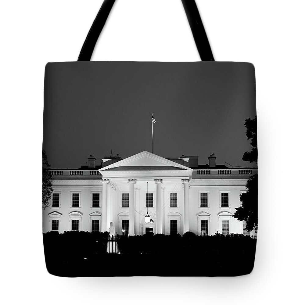 The White House Tote Bag featuring the photograph The White House by Jackson Pearson