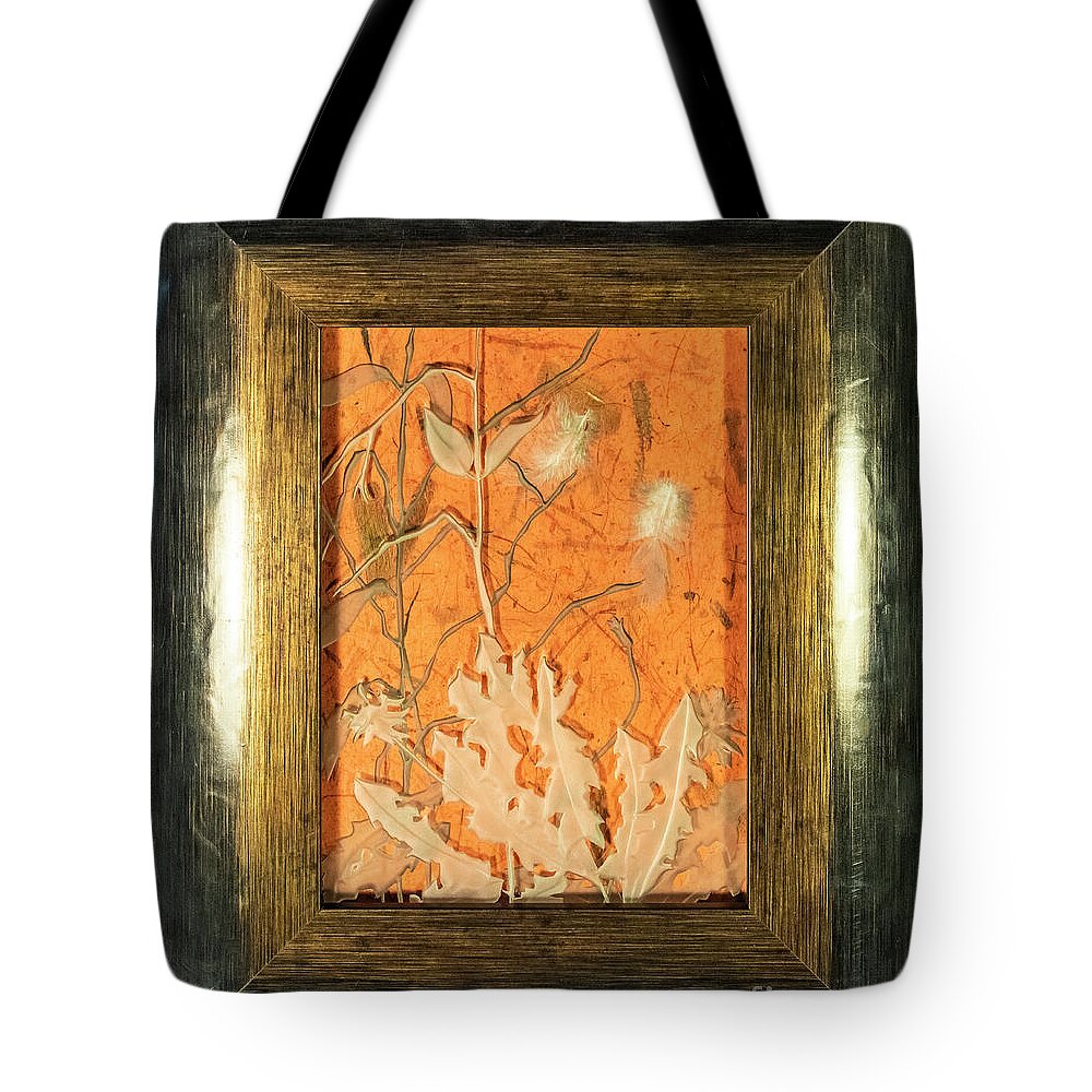 Plants Tote Bag featuring the glass art Thinking of You by Alone Larsen