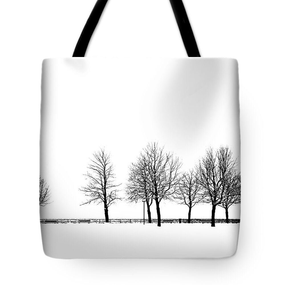 Tree Tote Bag featuring the photograph Trees #1 by Chevy Fleet