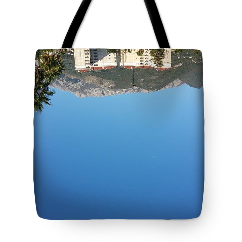  Tote Bag featuring the photograph Upside down mountain #1 by Zachary Lowery