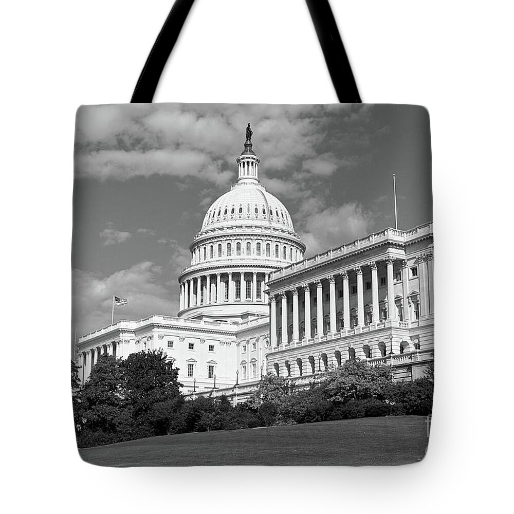 Congress Tote Bag featuring the photograph US Capitol Washington DC #1 by Kimberly Blom-Roemer