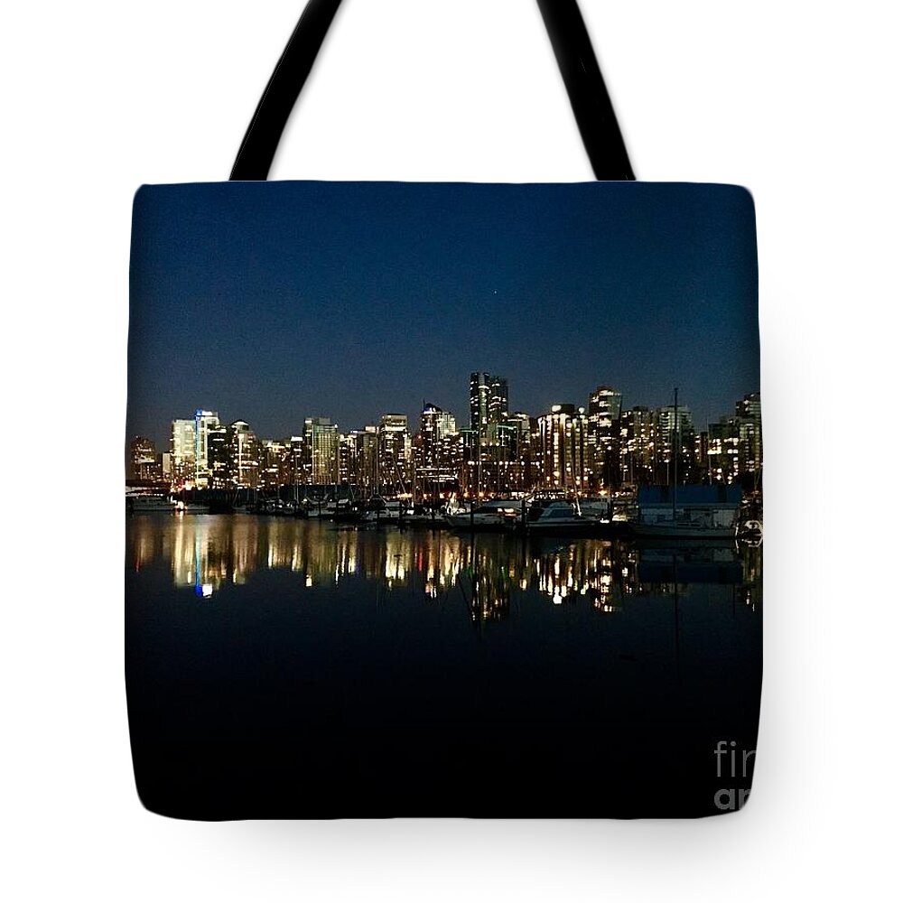 Canada Tote Bag featuring the photograph Vancouver by Dennis Richardson