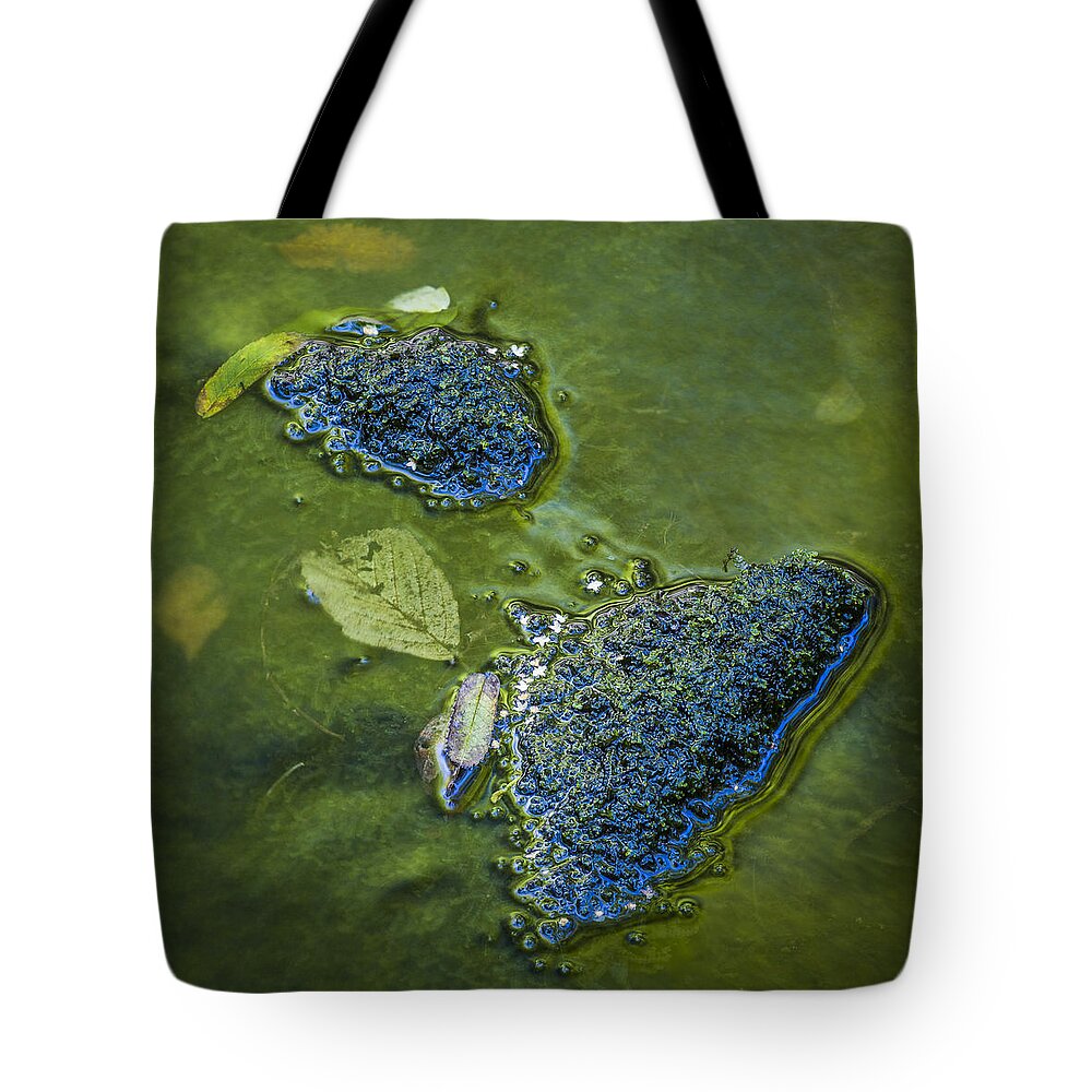 Water Tote Bag featuring the photograph Water #1 by Elmer Jensen
