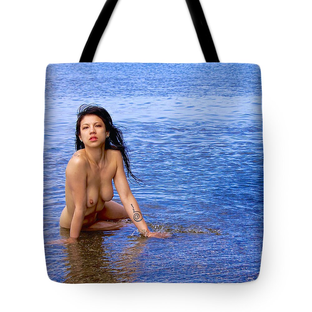Photography Tote Bag featuring the photograph Water Nymph #1 by Sean Griffin