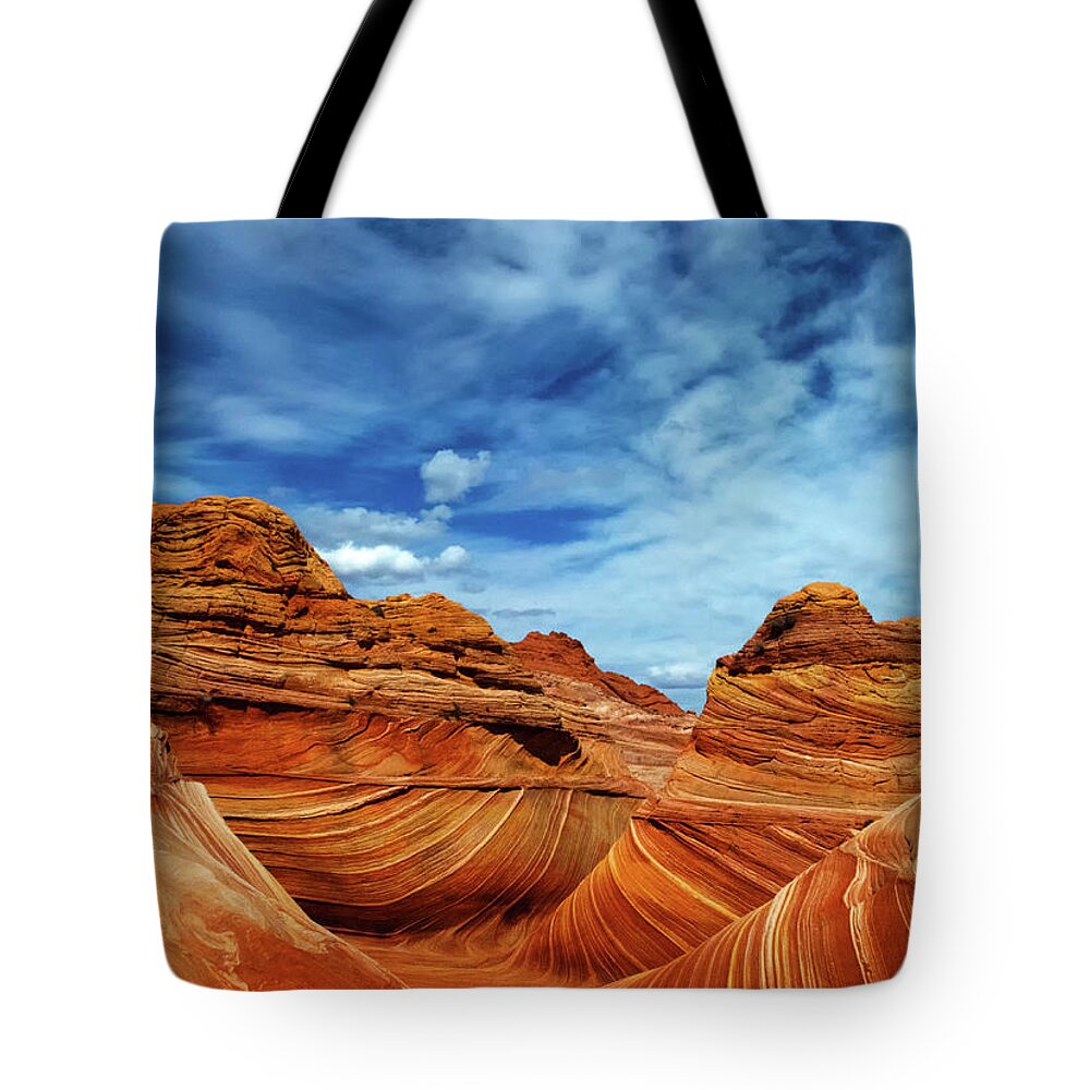 Beauty Tote Bag featuring the photograph Where Heaven Meets Earth #1 by Bob Christopher
