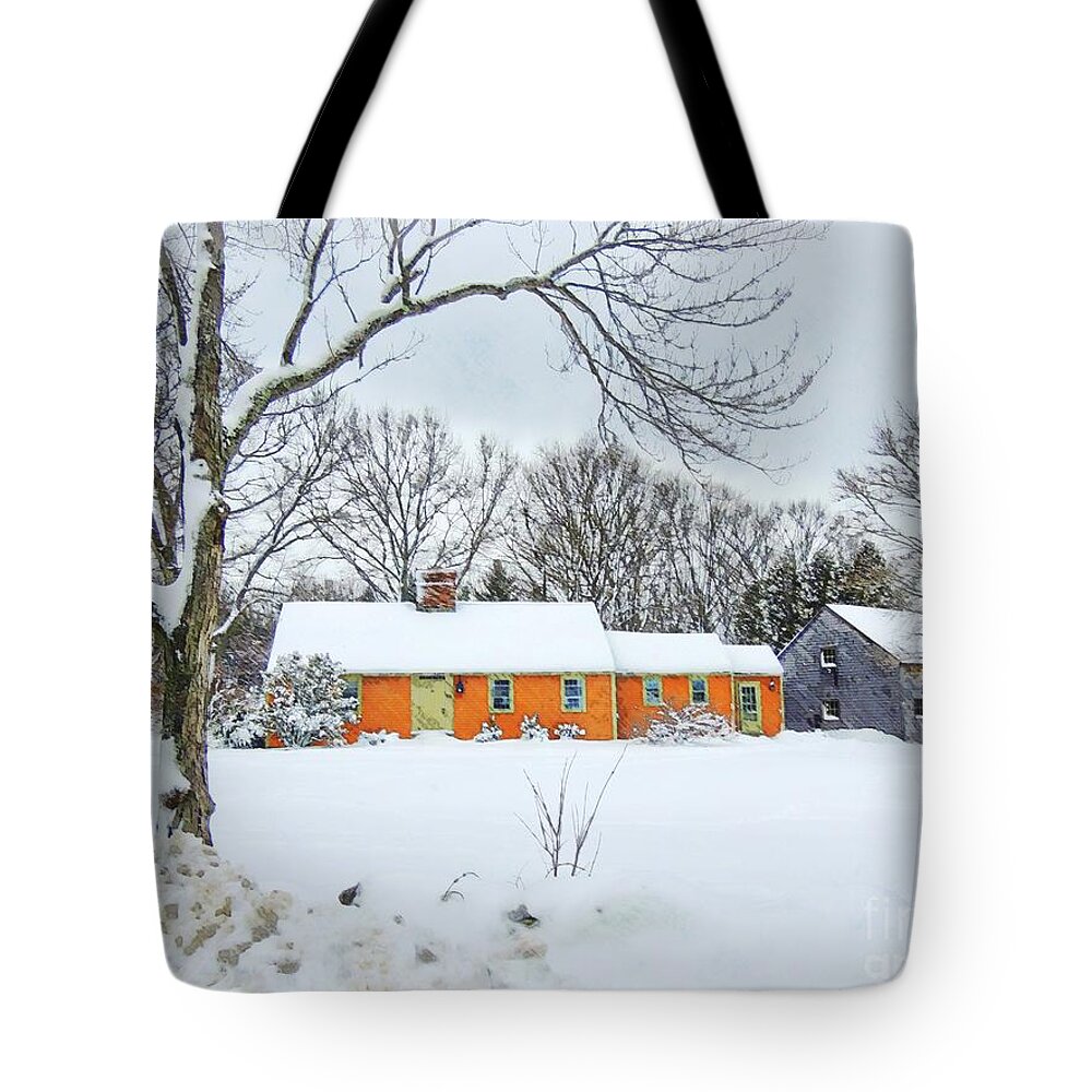 Marcia Lee Jones Tote Bag featuring the photograph Winter Bliss #1 by Marcia Lee Jones
