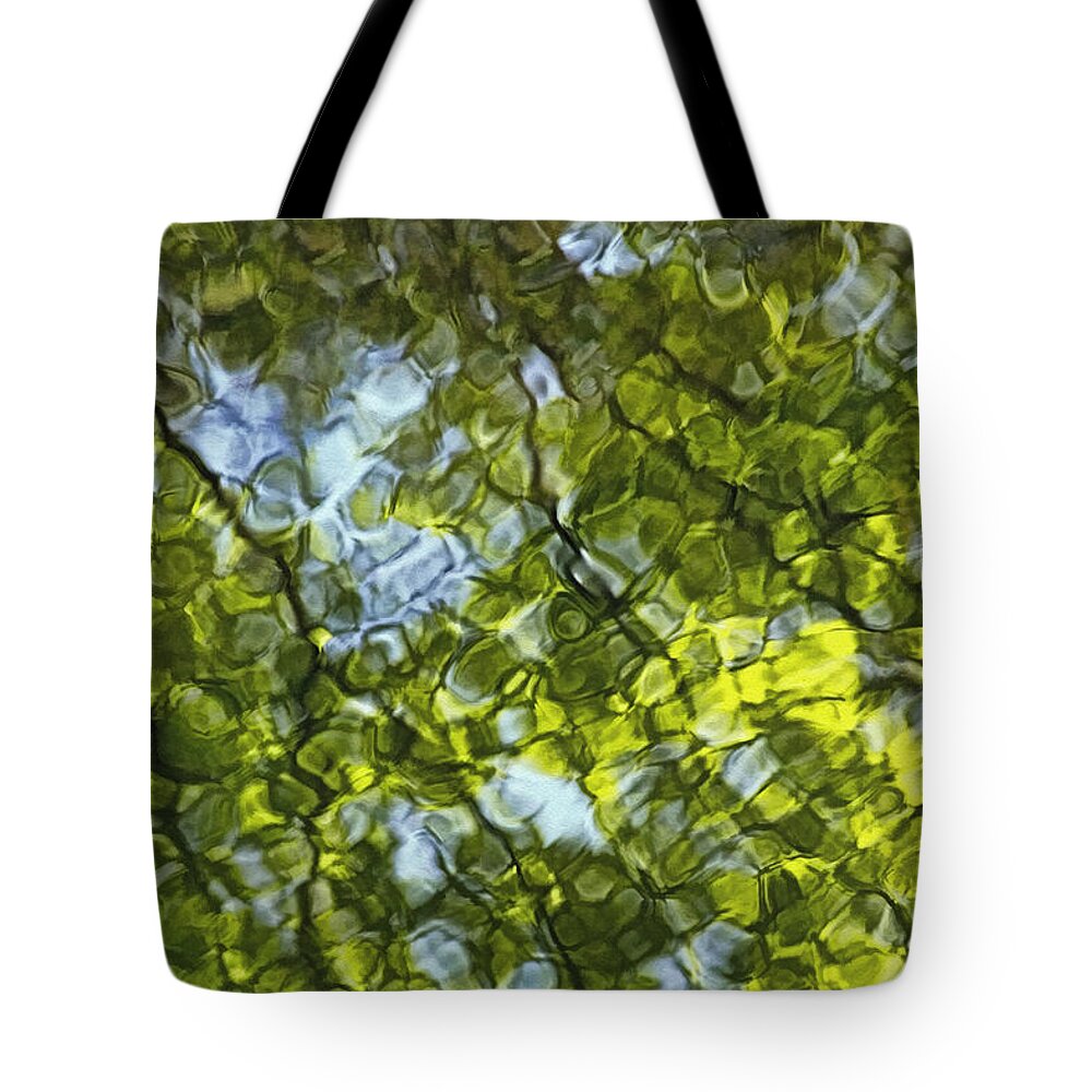 Water Tote Bag featuring the photograph Witch Creek Ripples 1 #2 by Theo O'Connor