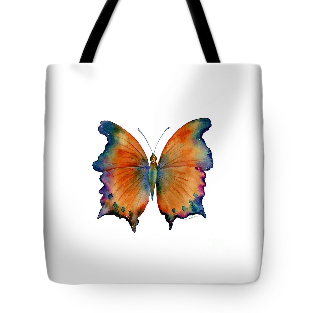Wizard Butterfly Tote Bag featuring the painting 1 Wizard Butterfly by Amy Kirkpatrick