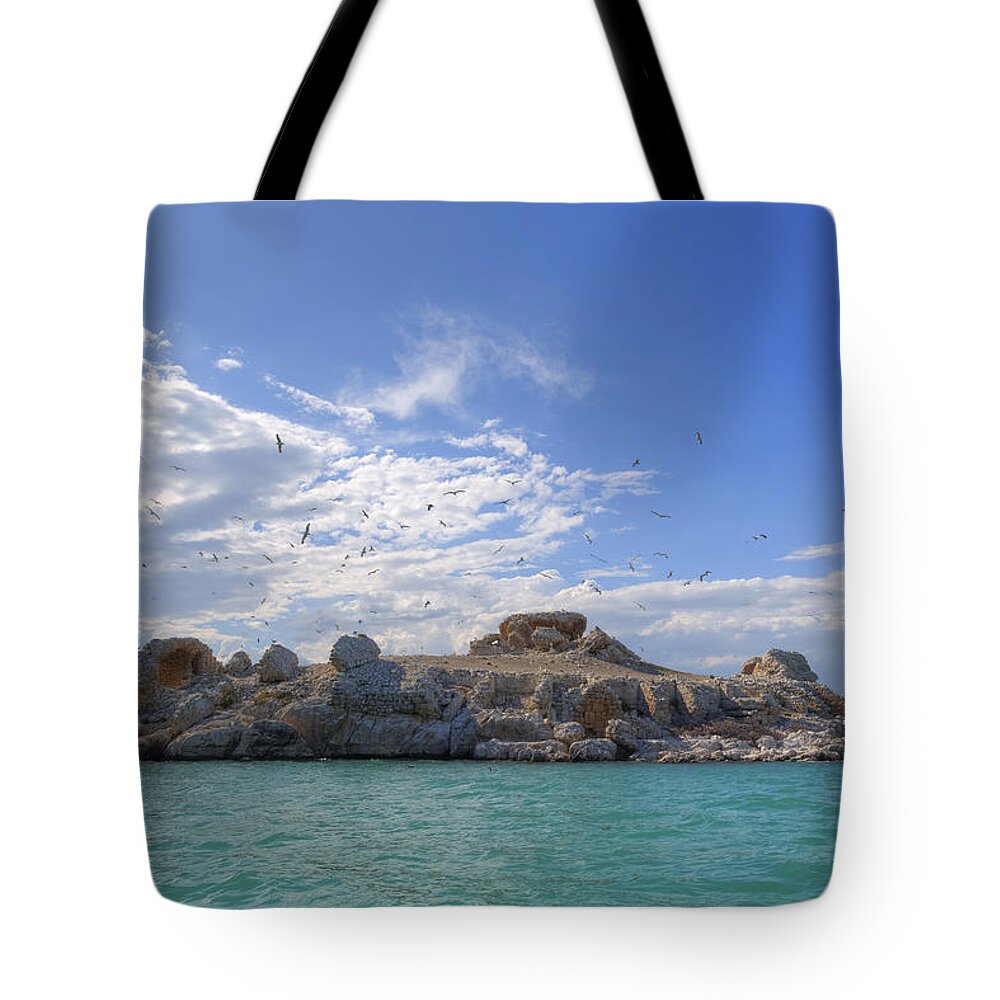 Kiz Kalesi Island Tote Bag featuring the photograph Lake Beysehir - Turkey #10 by Joana Kruse