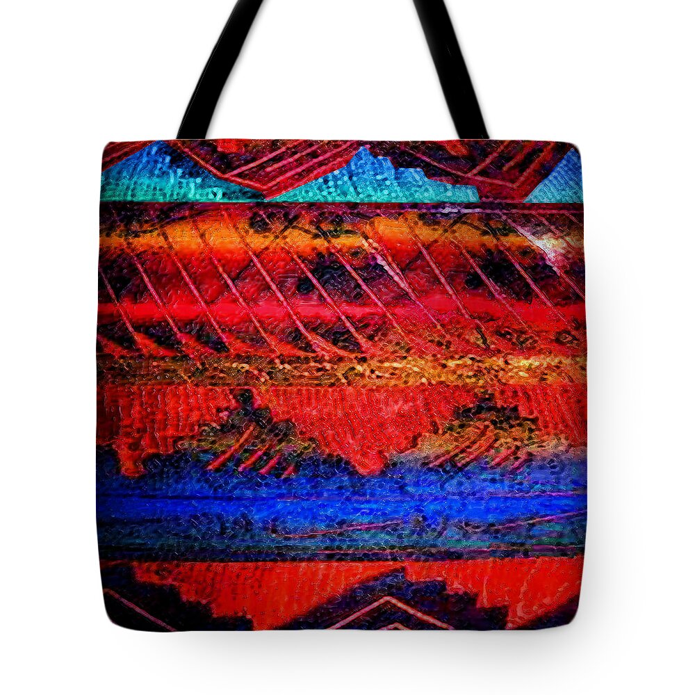 Abstract Tote Bag featuring the photograph 105 by Timothy Bulone