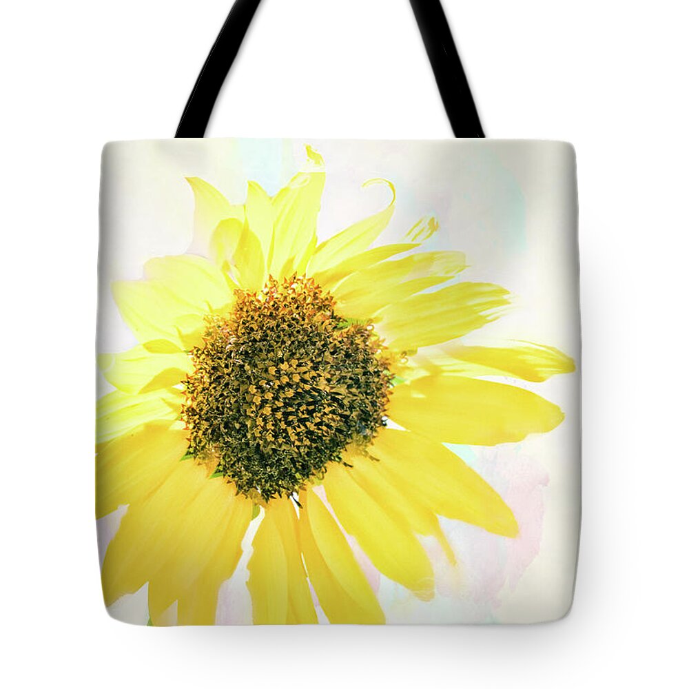  Sunflower Tote Bag featuring the photograph 10845 Sunflower by Pamela Williams