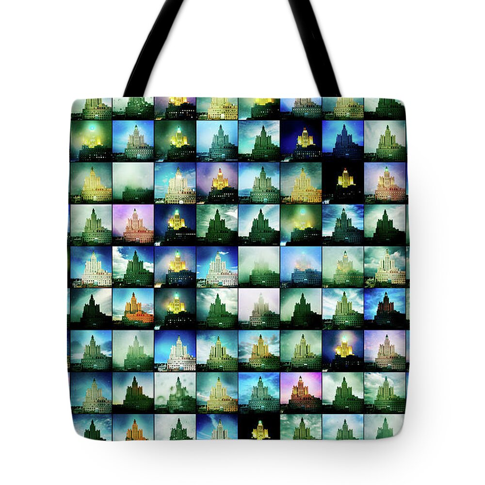 111 Westminster Street Tote Bag featuring the photograph 111 of 111 in Providence, Rhode Island by Peter Green