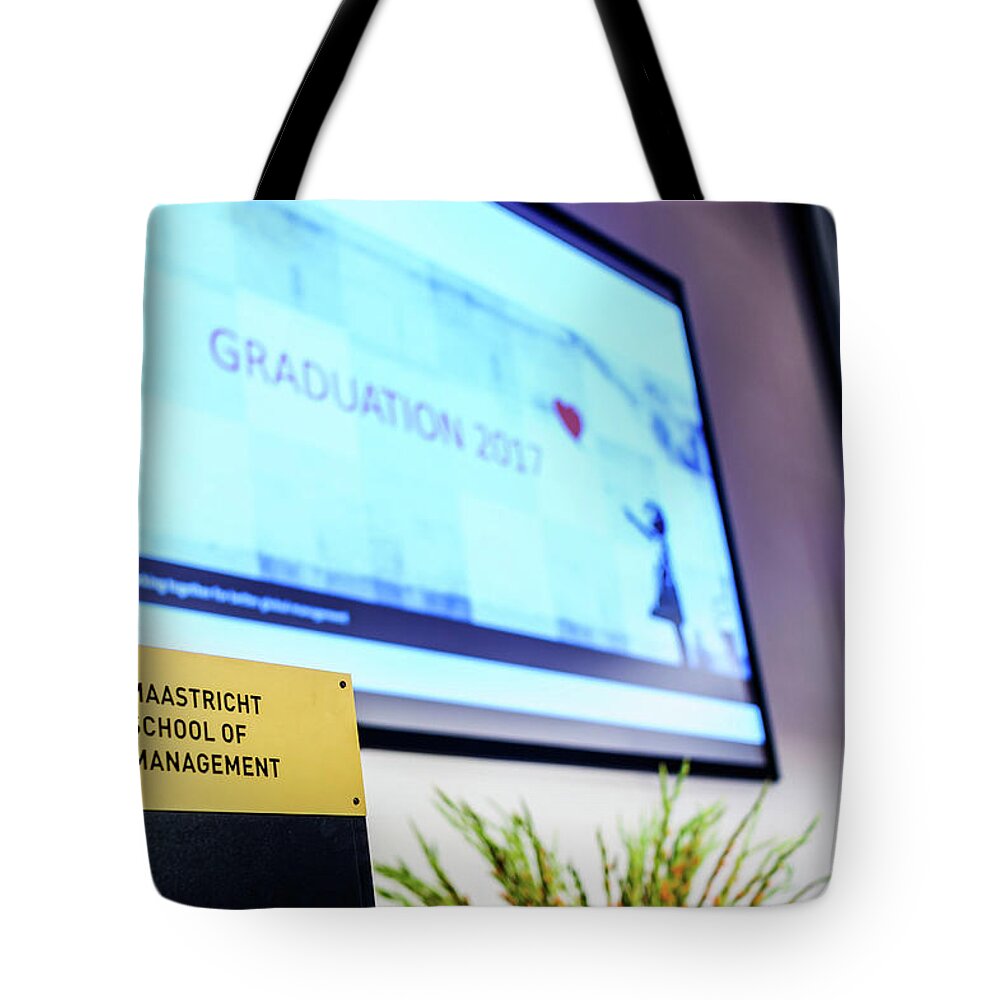  Tote Bag featuring the photograph Graduation Ceremony 2017 #122 by Maastricht School Of Management