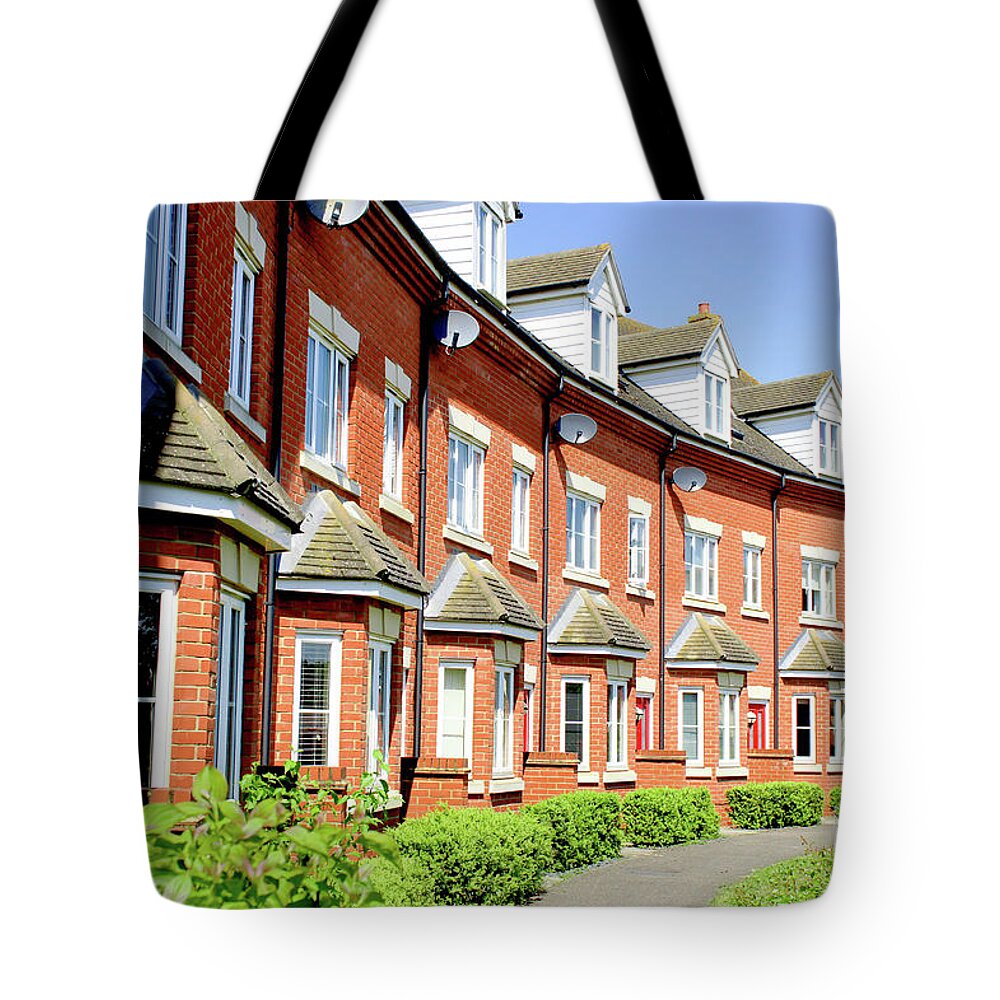 Architecture Tote Bag featuring the photograph Moreton Hall properties #13 by Tom Gowanlock