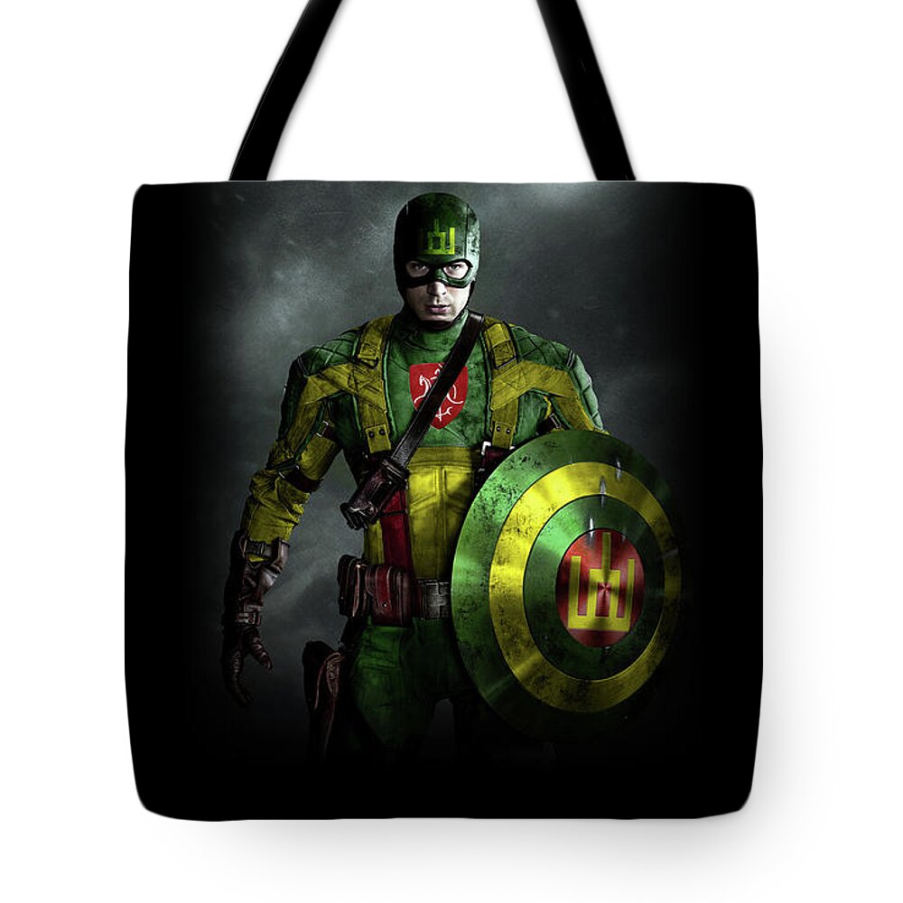 Sci Fi Tote Bag featuring the digital art Sci Fi #13 by Super Lovely