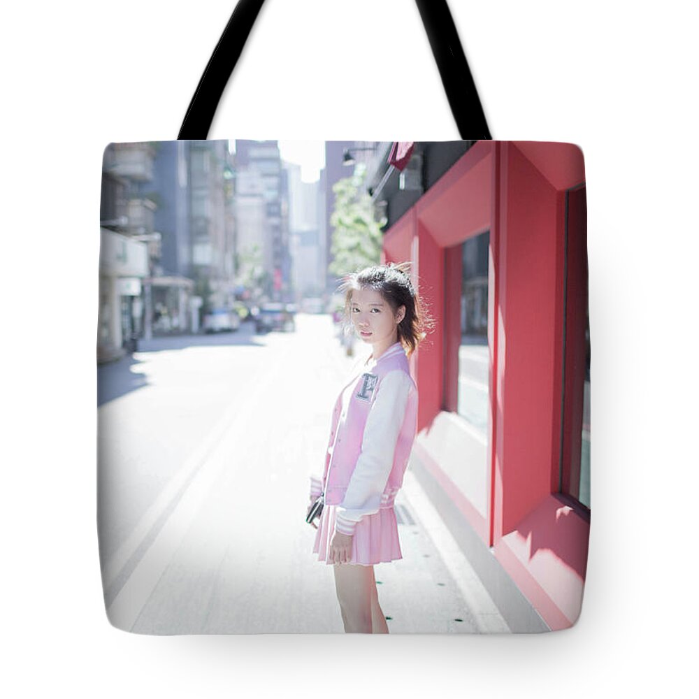 Asian Tote Bag featuring the photograph Asian #149 by Mariel Mcmeeking