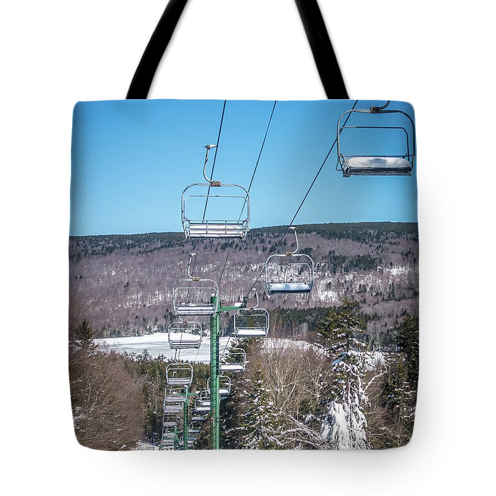 Cass Tote Bag featuring the photograph Beautiful Nature And Scenery Around Snowshoe Ski Resort In Cass #15 by Alex Grichenko