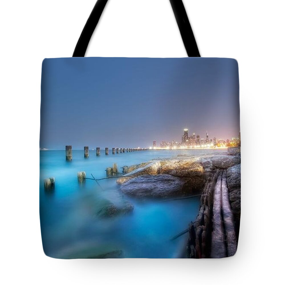Coastline Tote Bag featuring the photograph Coastline #16 by Jackie Russo