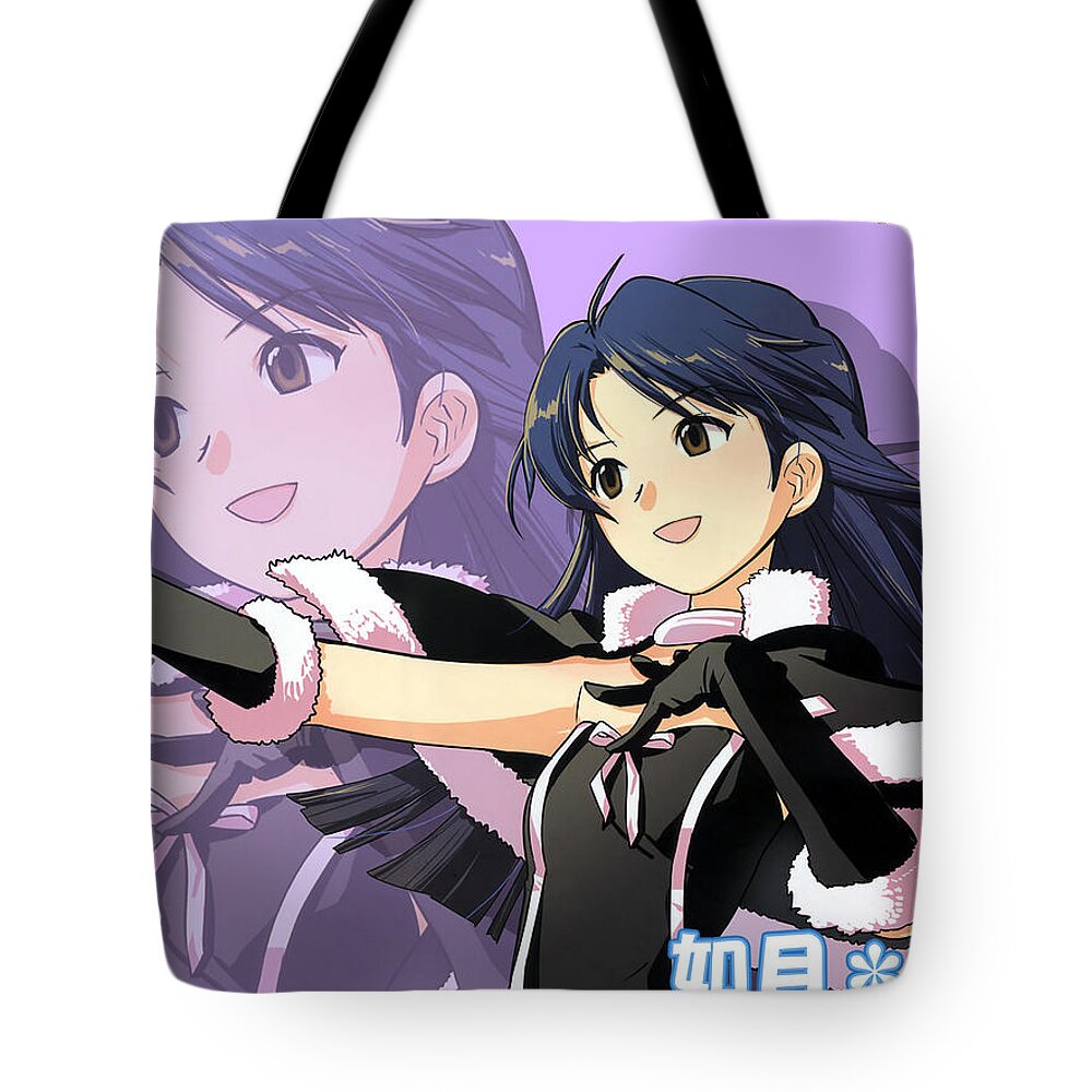 Idolm@ster Tote Bag featuring the digital art iDOLM@STER #18 by Super Lovely