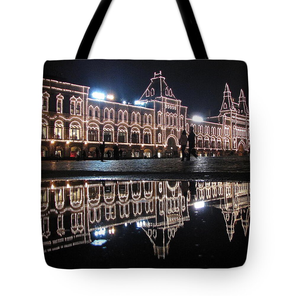 Moscow Russia Tote Bag featuring the photograph Moscow Russia by Paul James Bannerman