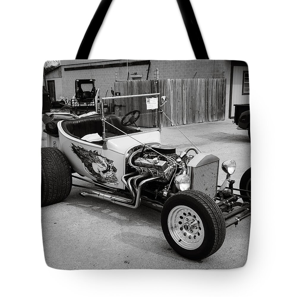 1923 Ford T-bucket Tote Bag featuring the photograph 1923 Ford T-Bucket Vintage Classic Car Photograph 5700.01 by M K Miller