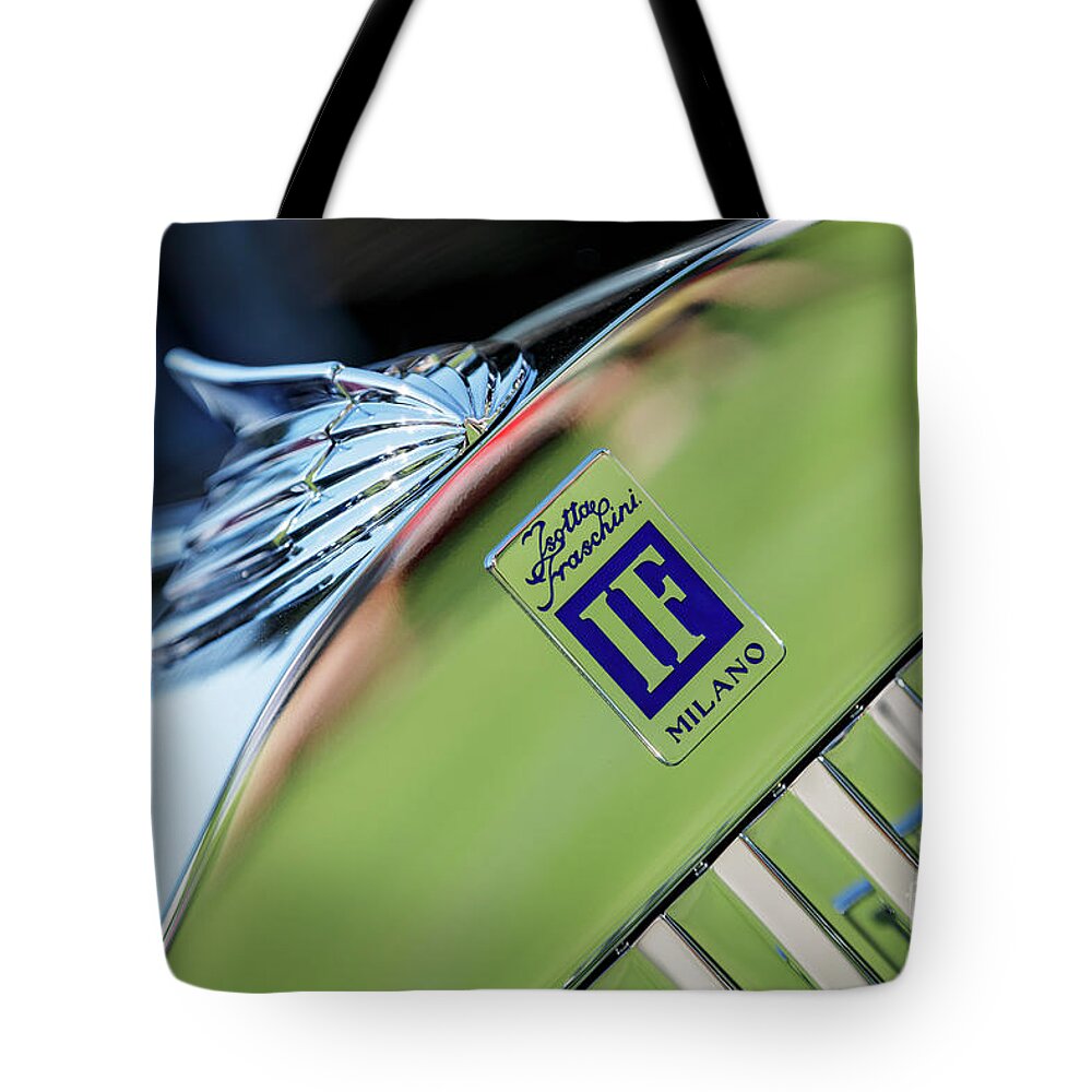 Isotta Fraschini Tote Bag featuring the photograph 1927 Isotta Fraschini by Dennis Hedberg
