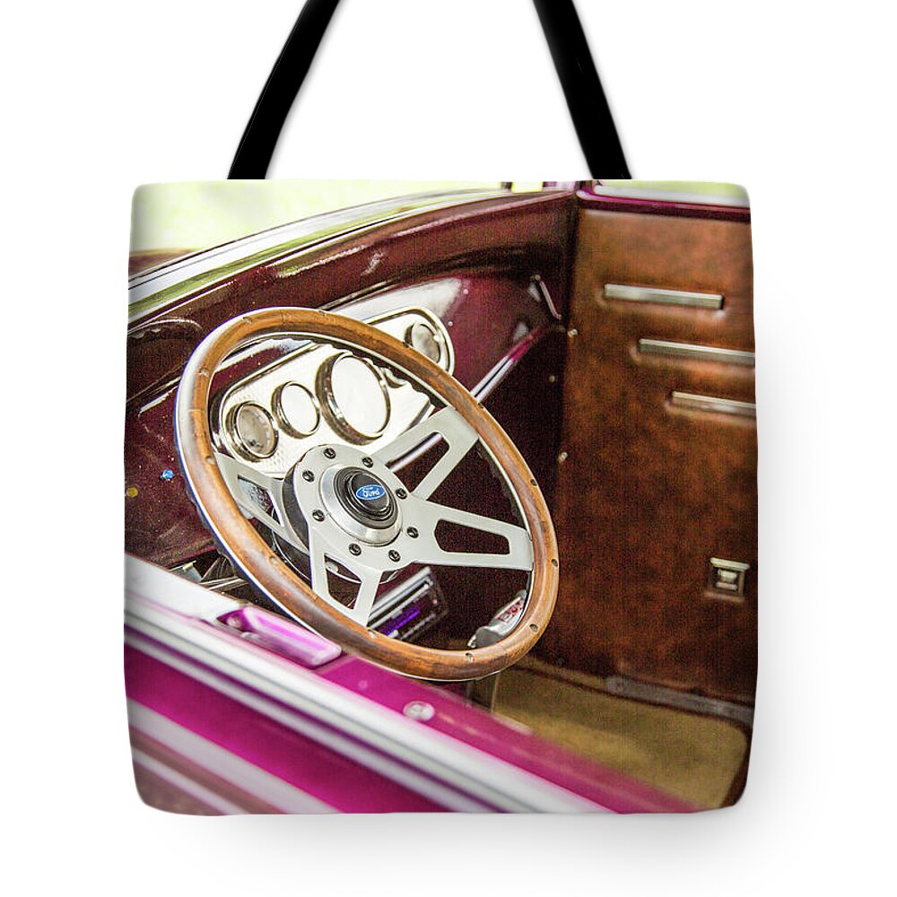 1929 Ford Model A Tote Bag featuring the photograph 1929 Ford Model A 5511.11 by M K Miller