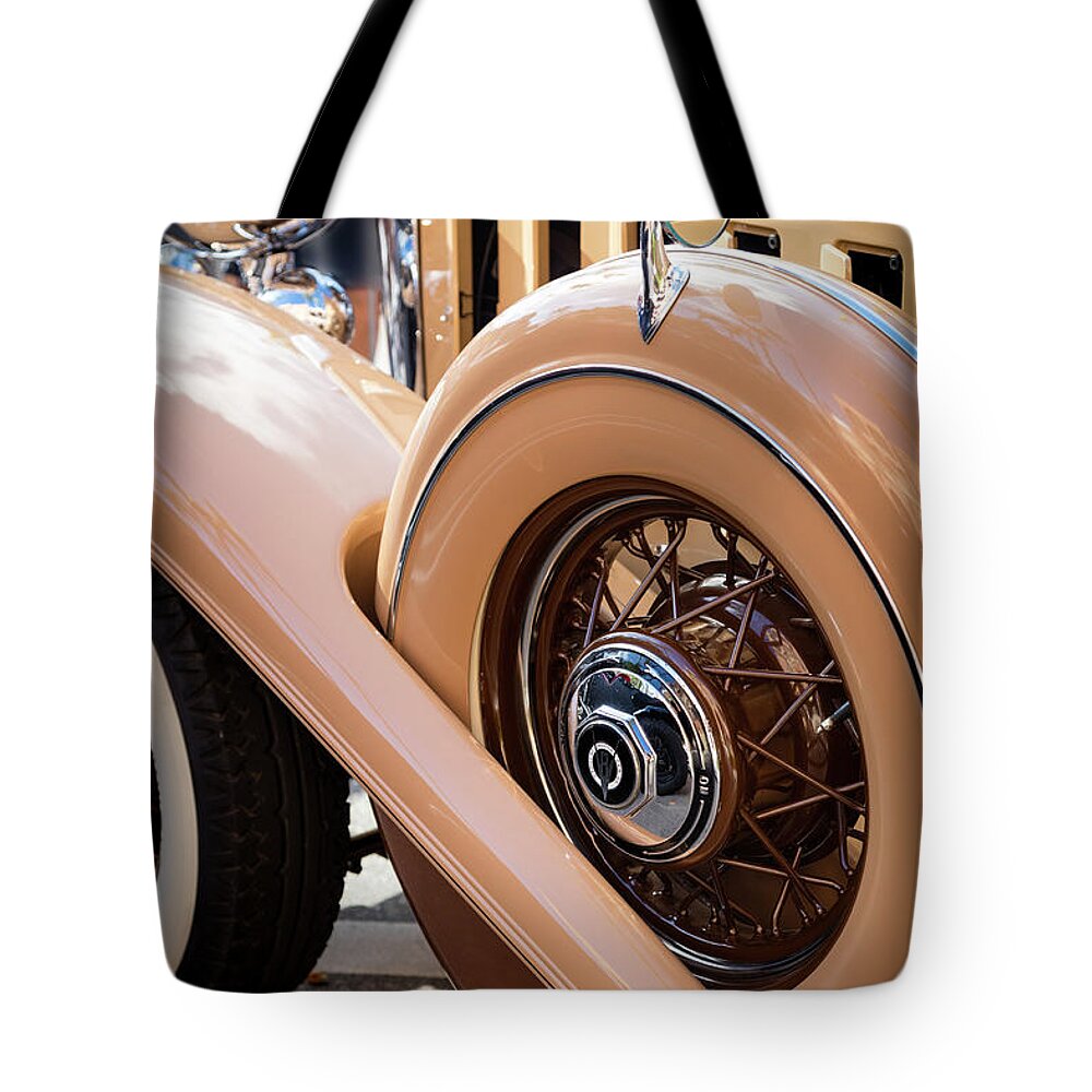 Classic Tote Bag featuring the photograph 1932 Cadillac II by Brian Jannsen