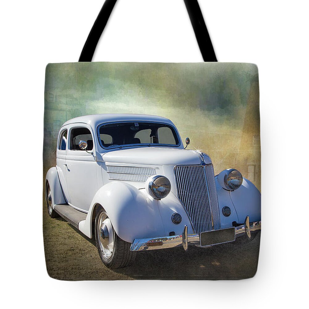Car Tote Bag featuring the photograph 1936 Ford by Keith Hawley