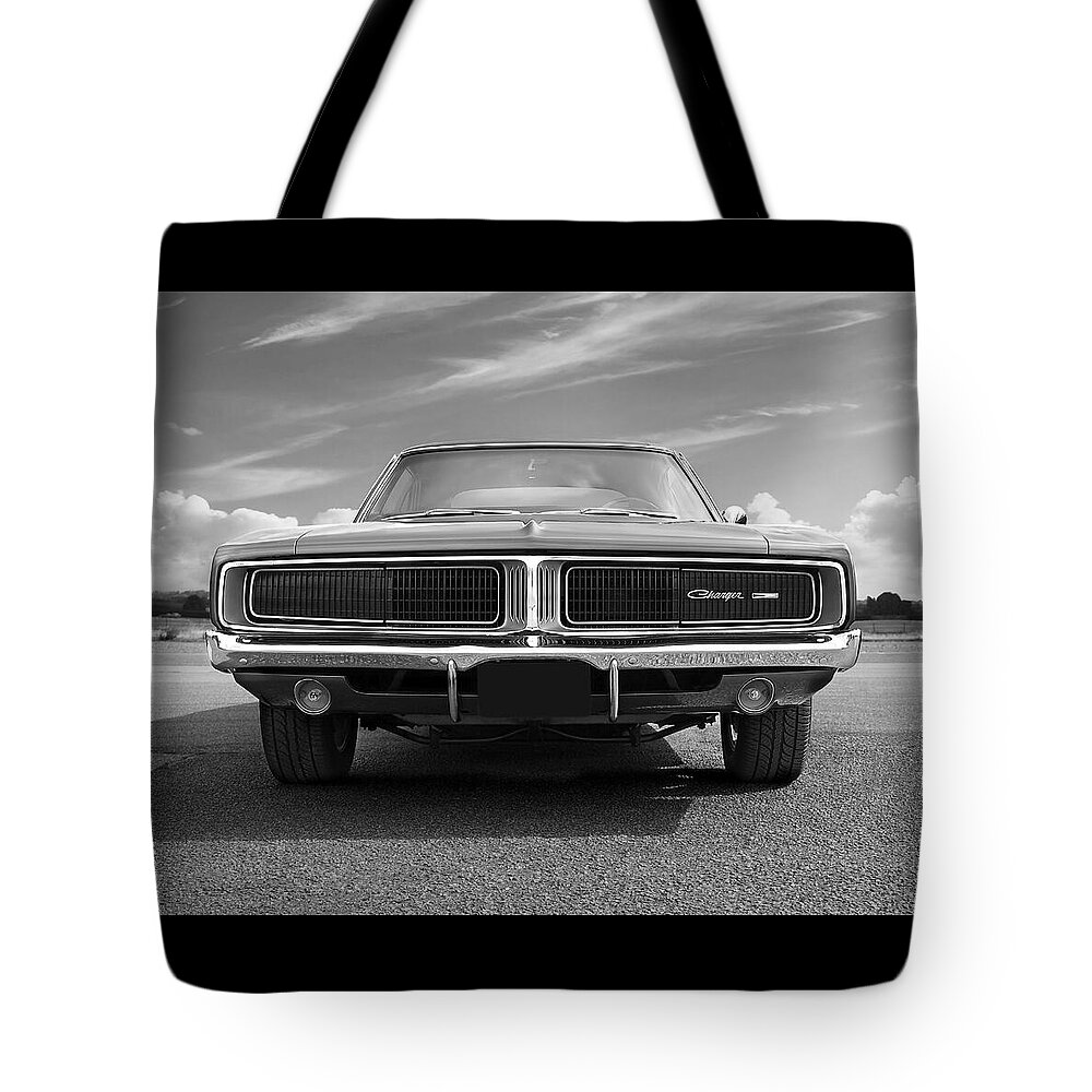 Dodge Charger Tote Bag featuring the photograph 1969 Dodge Charger by Gill Billington